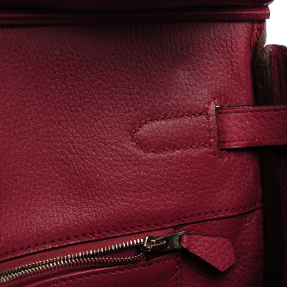 Hermes Taurillon Clemence Birkin 40 Bois de Rose 8 of 22