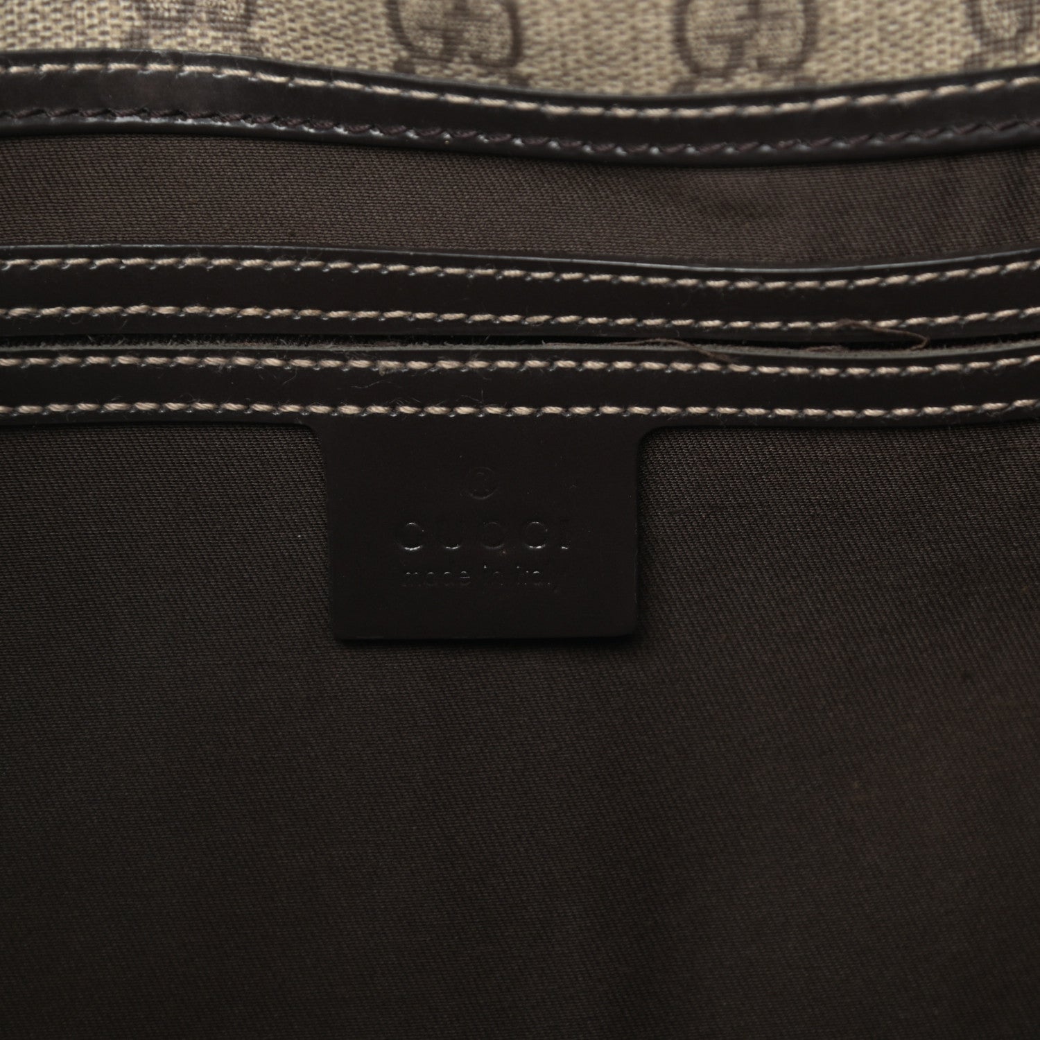 Gucci GG Plus Monogram Medium Joy Shoulder Bag Dark Brown 6 of 13
