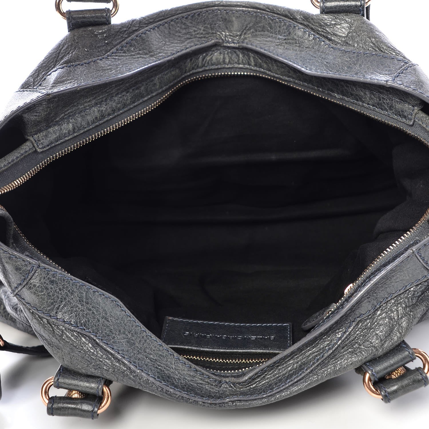 Balenciaga Agneau Giant 12 Rose Gold Hardware City Anthracite 6 of 10