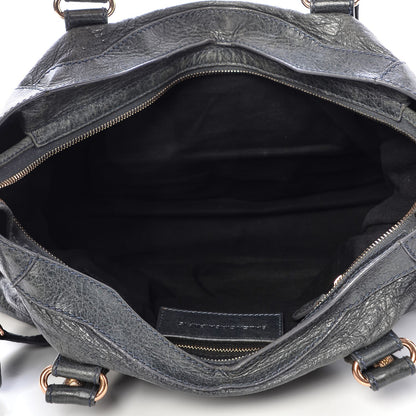 Balenciaga Agneau Giant 12 Rose Gold Hardware City Anthracite 6 of 10
