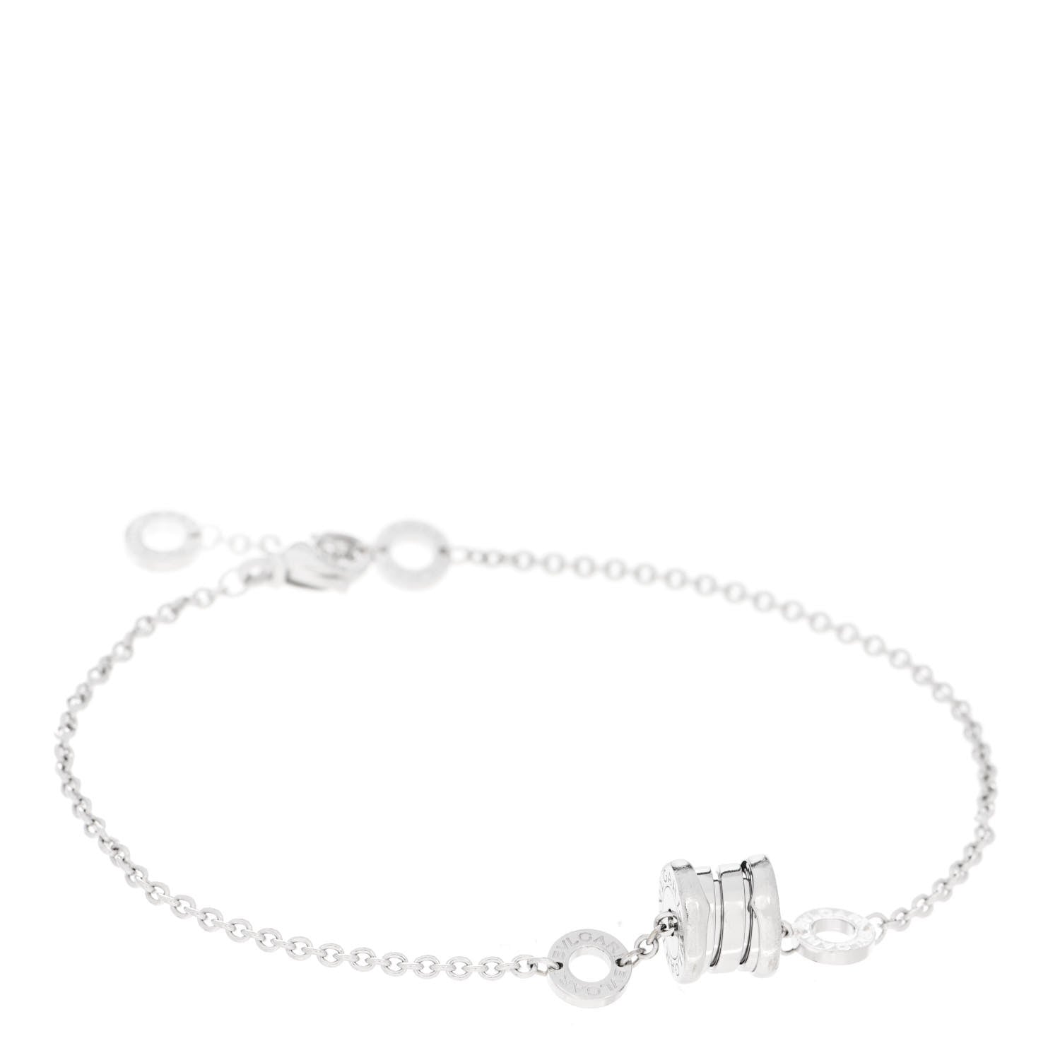 Bulgari 18K White Gold B.Zero1 Bracelet 1 of 4