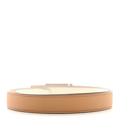 Hermes Epsom Swift 24mm Collier De Chien CDC Belt 80 32 Nata Gold 2 of 6
