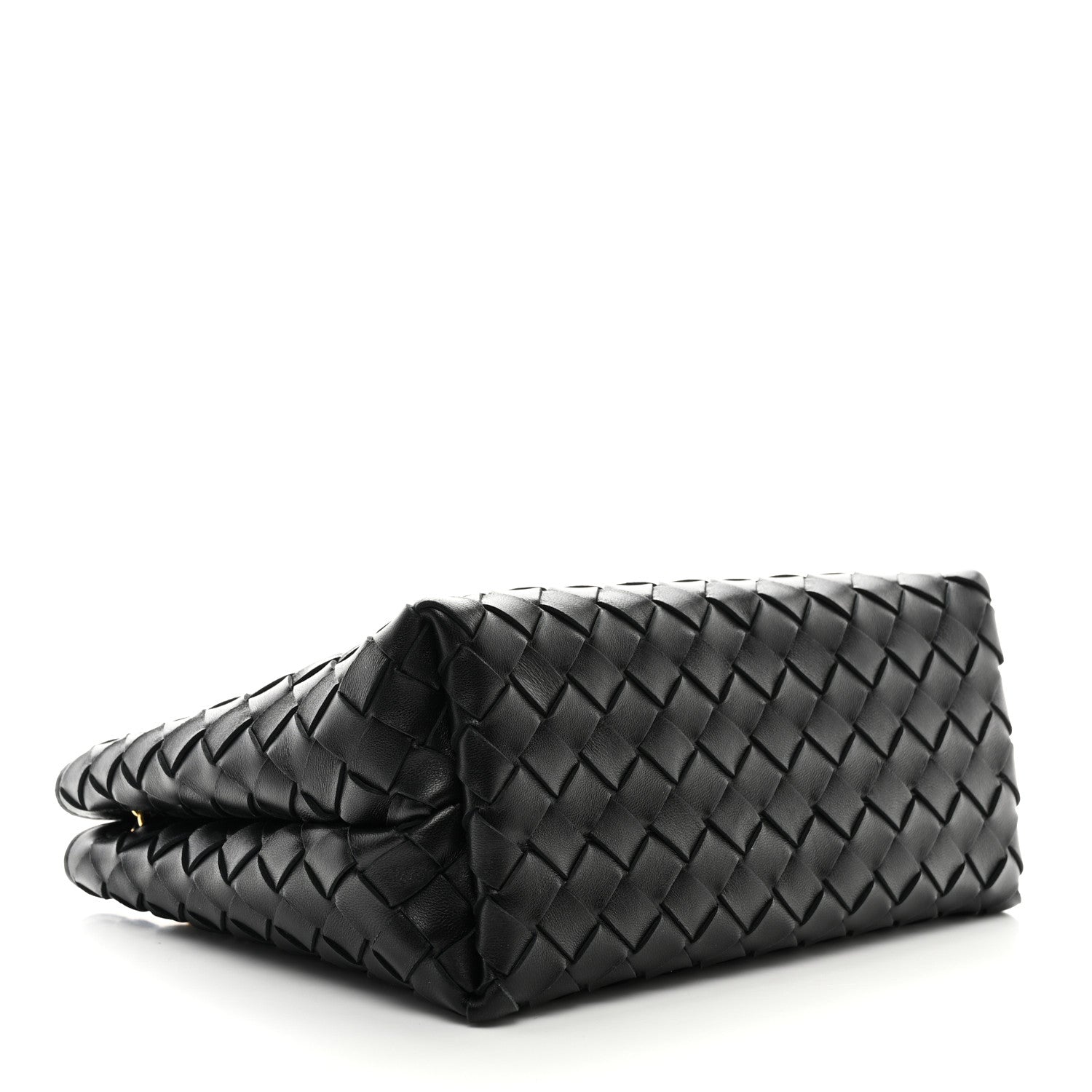 Bottega Veneta Nappa Intrecciato Small Andiamo With Chain Shoulder Bag Black 4 of 10