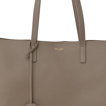 Saint Laurent Calfskin Large Shopping Tote Dark Beige 10 of 12