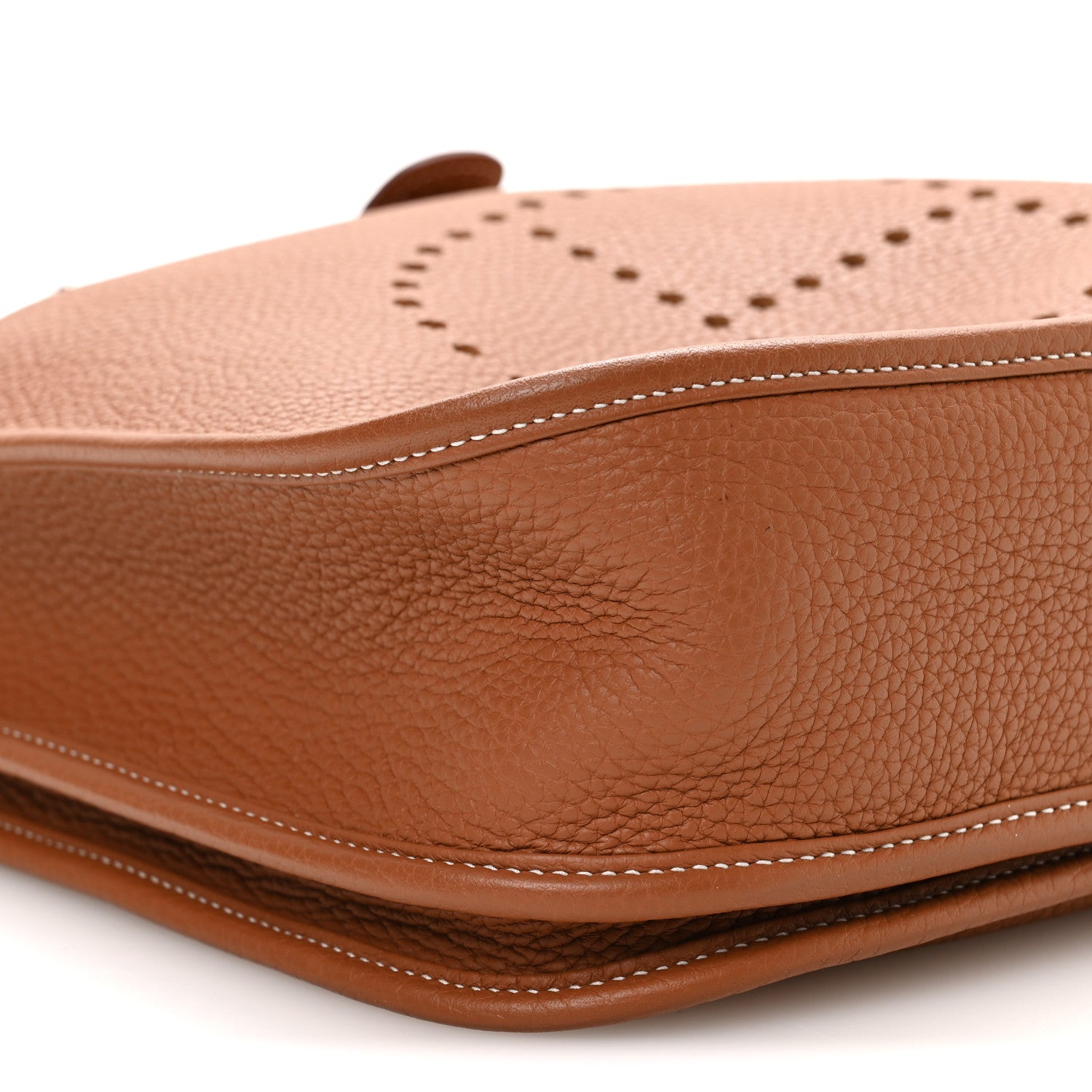 Hermes Taurillon Clemence EVELYNE III PM Gold 9 of 11