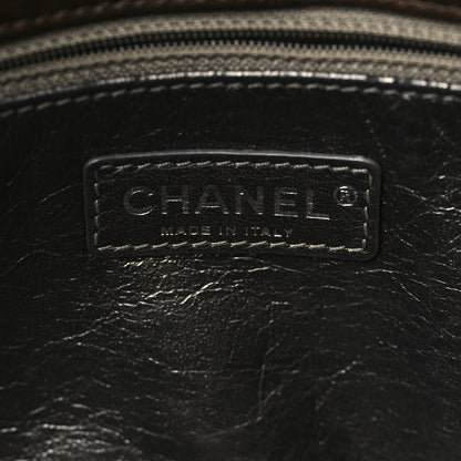 Chanel Distressed Lambskin Lady Braid Flap Brown 6 of 13