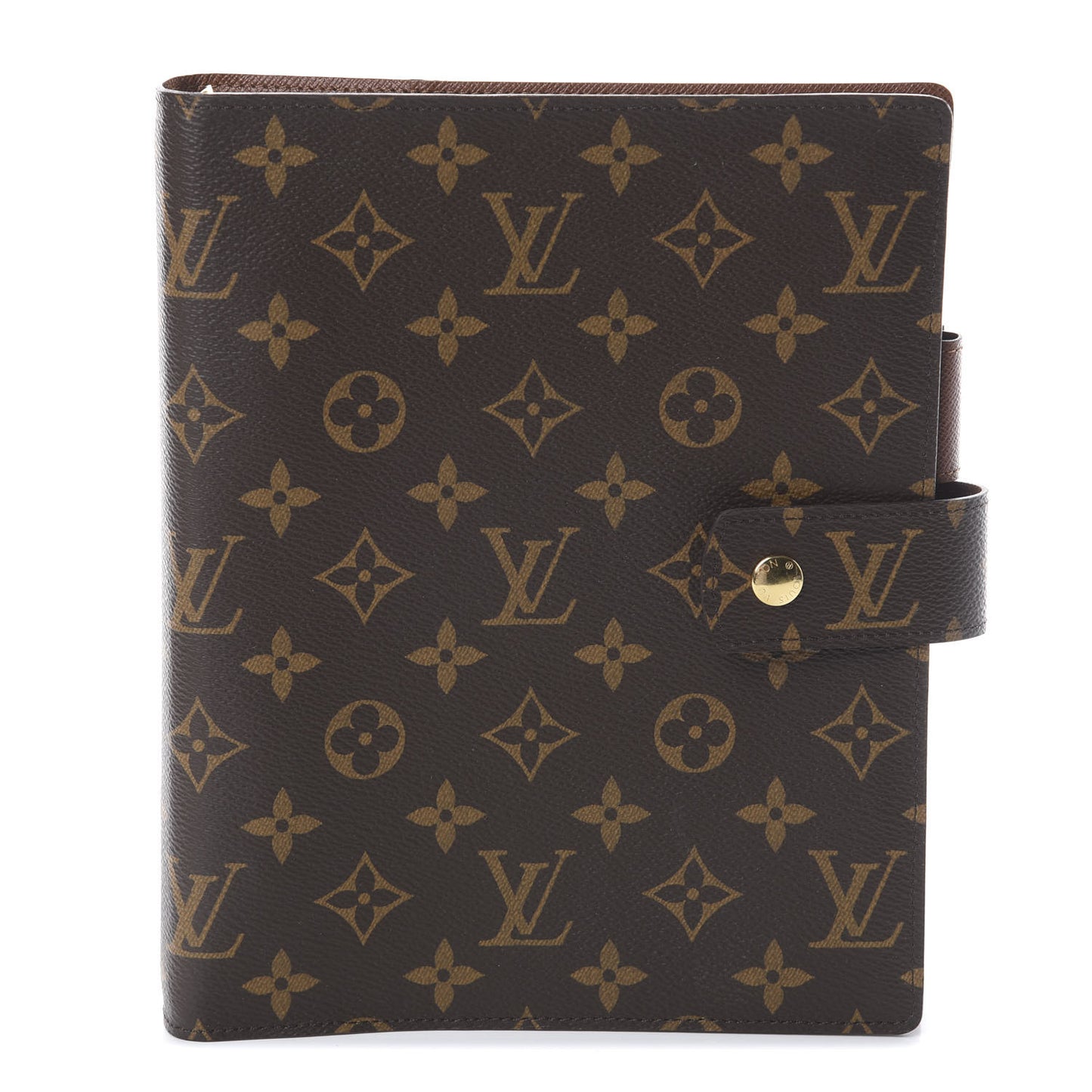 Monogram Large Ring Agenda Cover