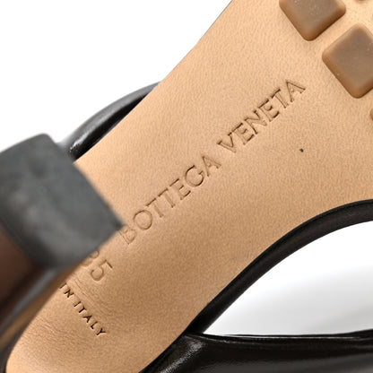 Bottega Veneta Shiny Calfskin Riva 90mm Mule Sandals 35 Fondant 11 of 12