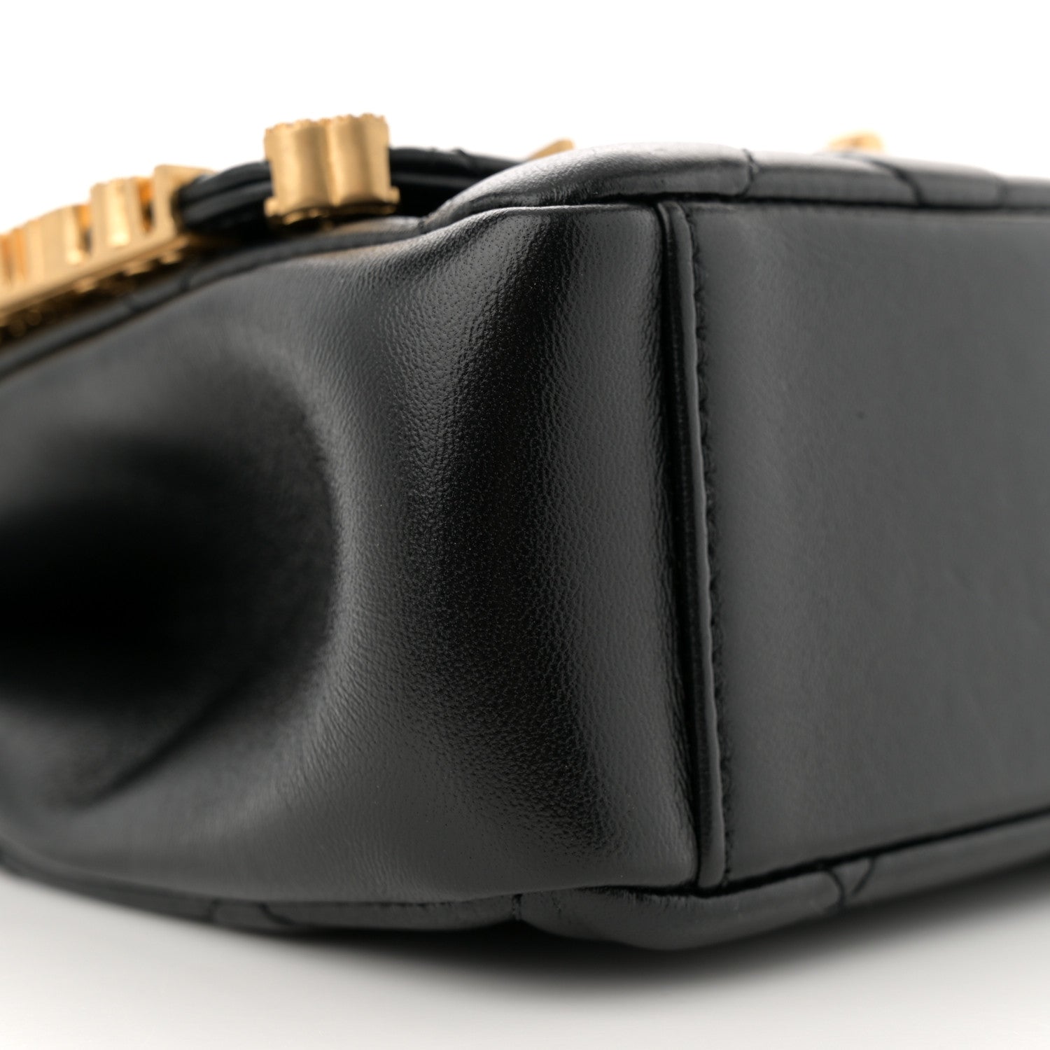 Chanel Lambskin Enamel Strass Quilted Mini Paris Monaco Flap Black 9 of 10
