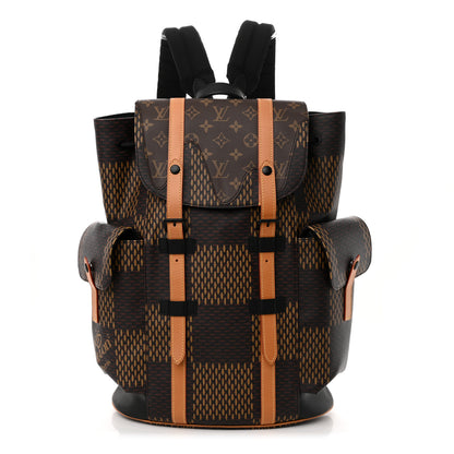 Louis Vuitton X NIGO Giant Damier Ebene Monogram Christopher PM Backpack 1 of 9