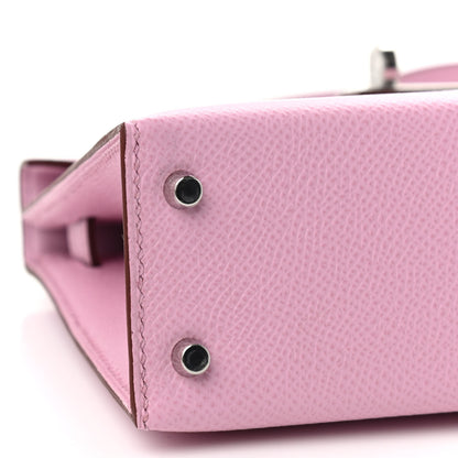 Hermes Epsom Mini Kelly Sellier 20 Mauve Sylvestre 8 of 9