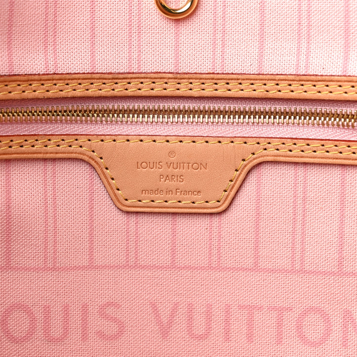 Damier Azur Neo Neverfull MM Rose Ballerine