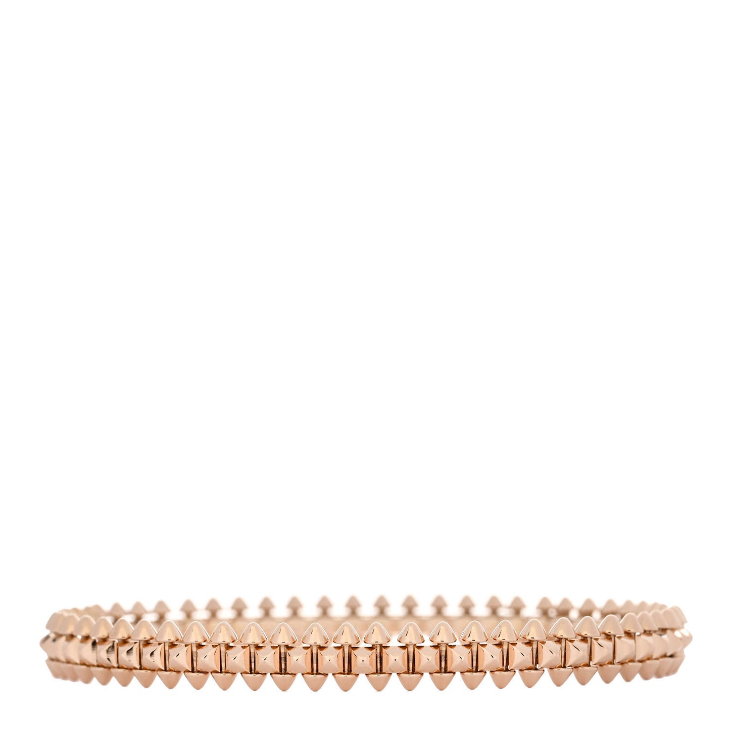 18K Pink Gold Small Clash De Cartier Bracelet 16