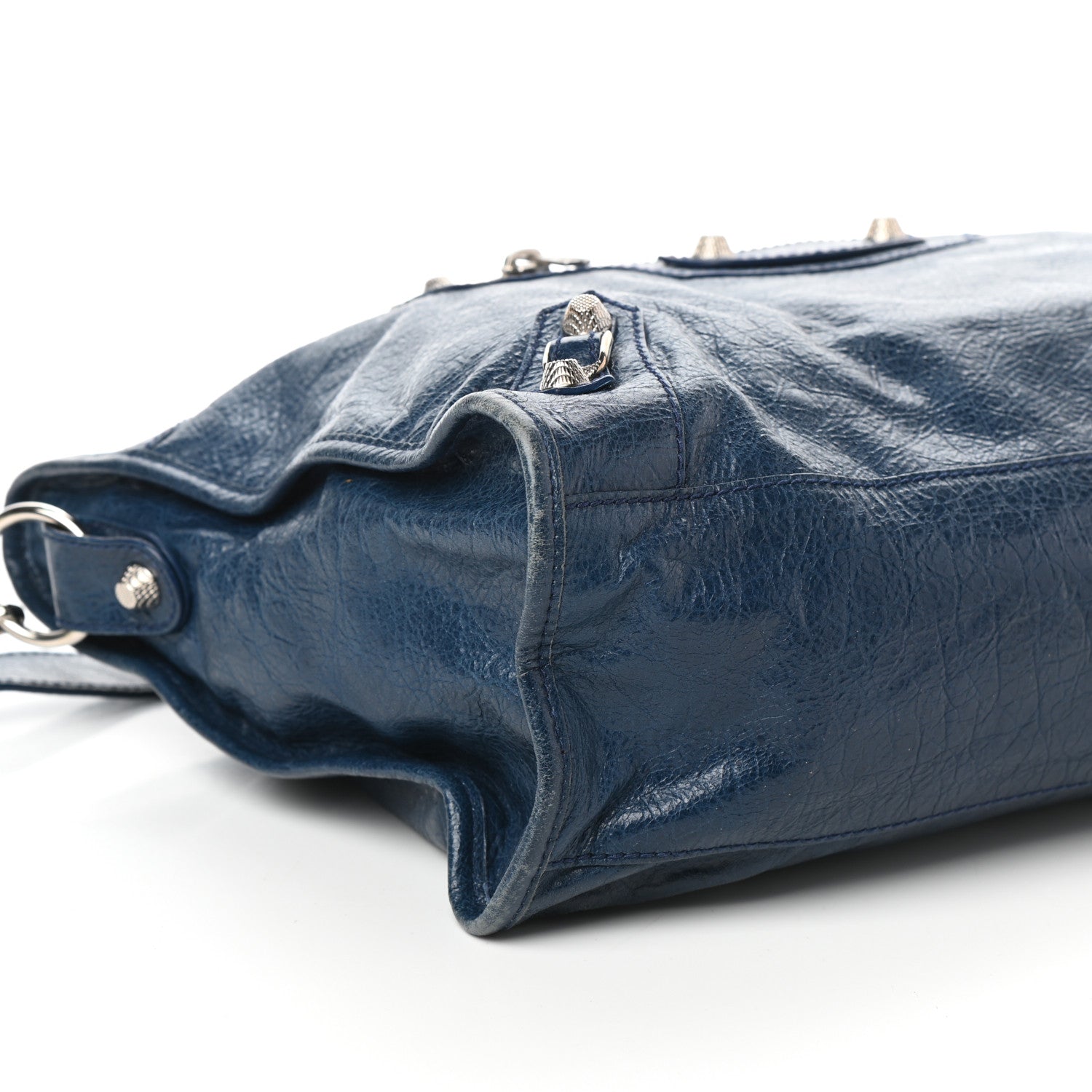 Balenciaga Agneau Giant 12 Silver Hardware City Bleu Mineral Light Bleu Mineral 9 of 10