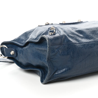 Balenciaga Agneau Giant 12 Silver Hardware City Bleu Mineral Light Bleu Mineral 9 of 10