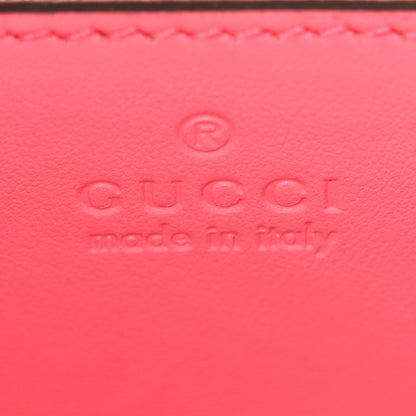 Gucci Calfskin GG Matelasse Small Slim Chain Shoulder Bag Rhodamine Pink Natural Rhodamine Pink Natural 6 of 10