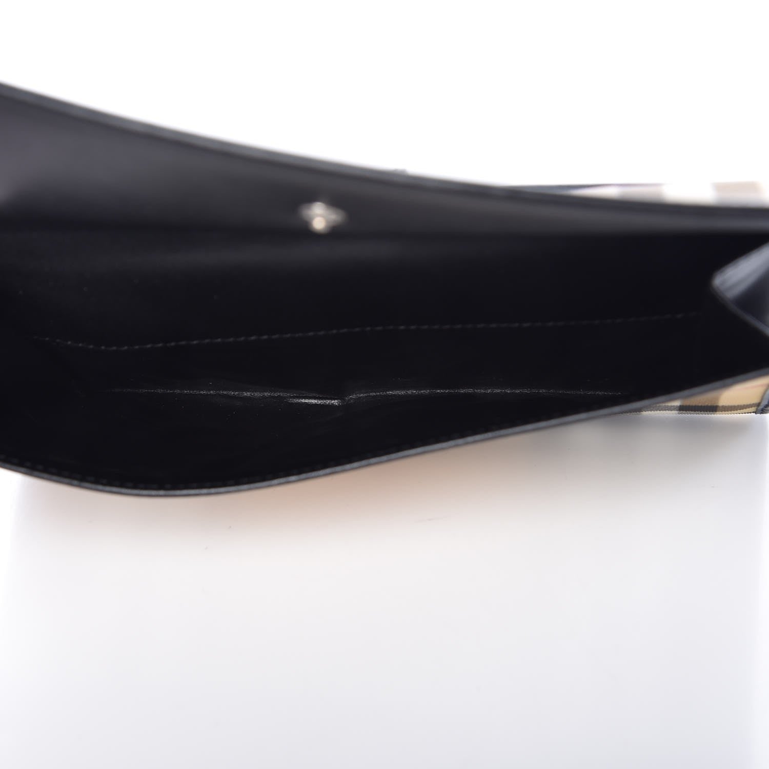 Burberry House Check Continental Wallet Black 5 of 9
