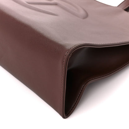 Telfar Vegan Leather Medium Shopping Bag Chocolate 10 of 10