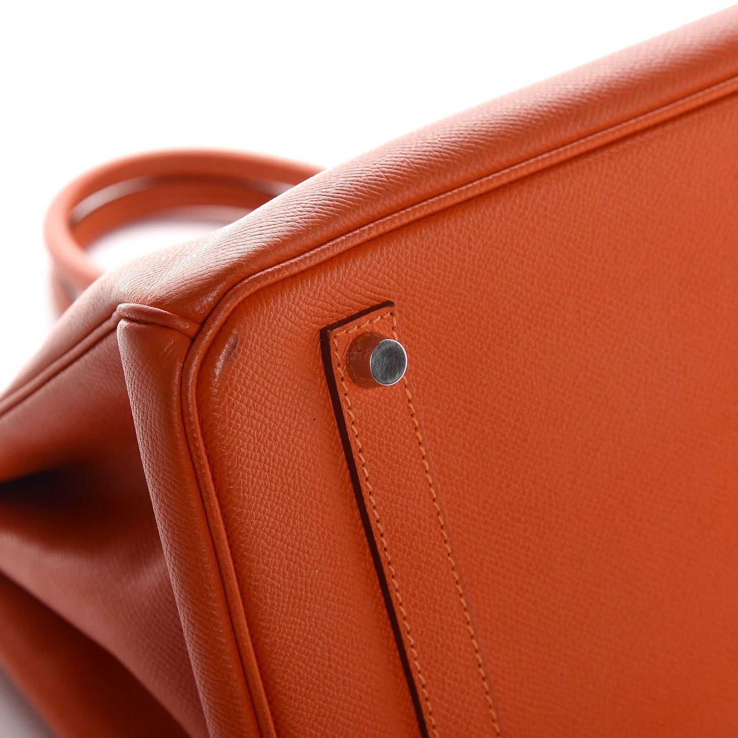 Epsom Birkin 35 Orange