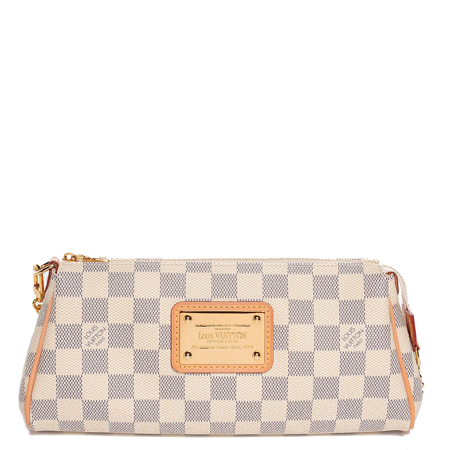 Louis Vuitton Damier Azur Eva Clutch 1 of 8