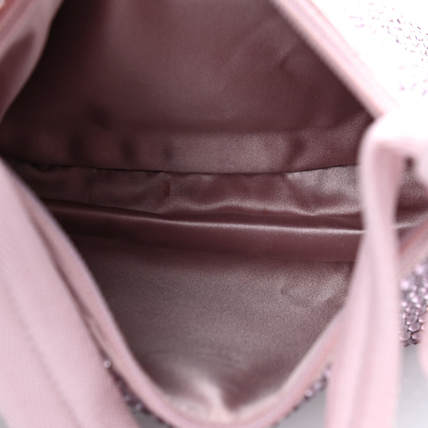 Prada Satin Crystal Mini Re-Edition 2000 Bag Alabastro 5 of 9