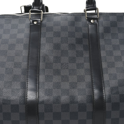 Louis Vuitton Damier Graphite Keepall Bandouliere 55 8 of 10
