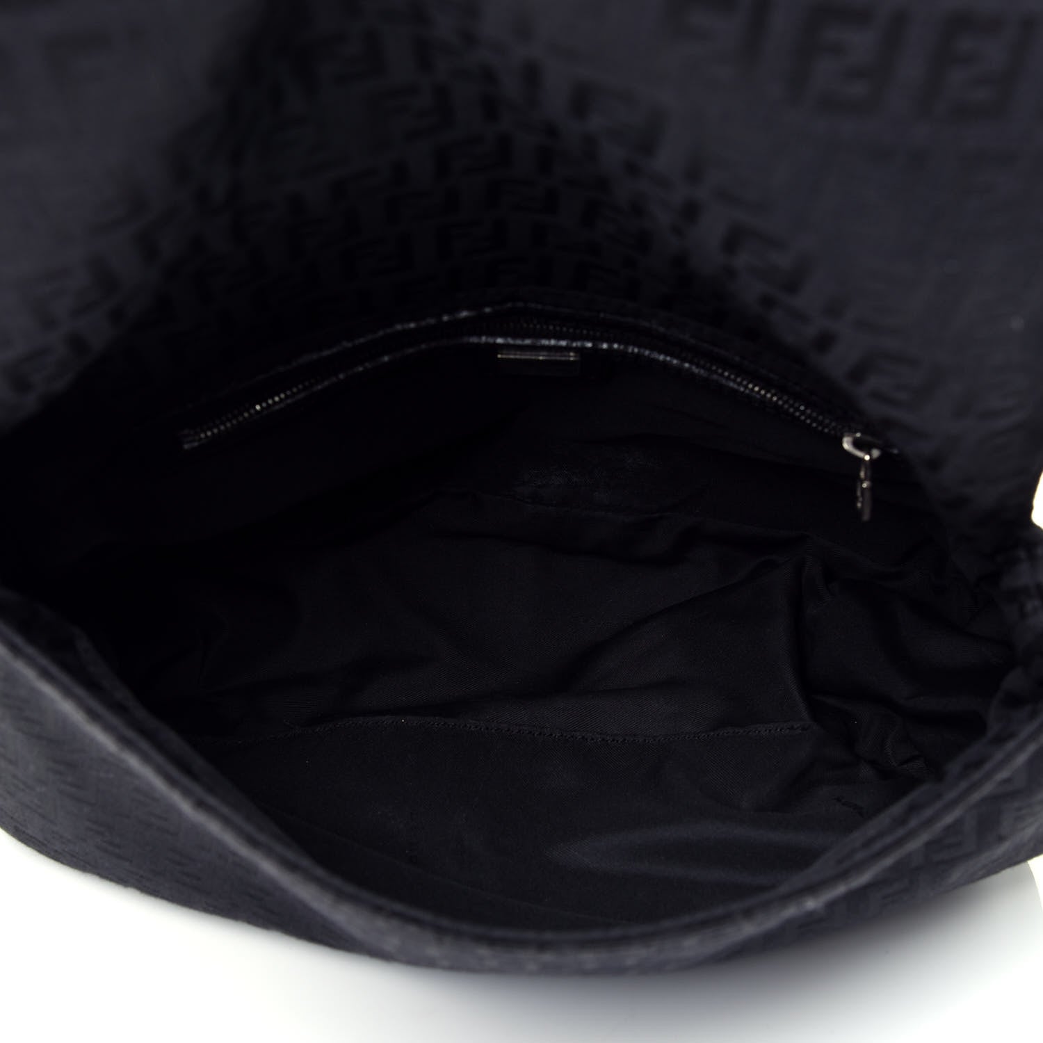 Fendi Zucchino Mama Baguette Black 5 of 10