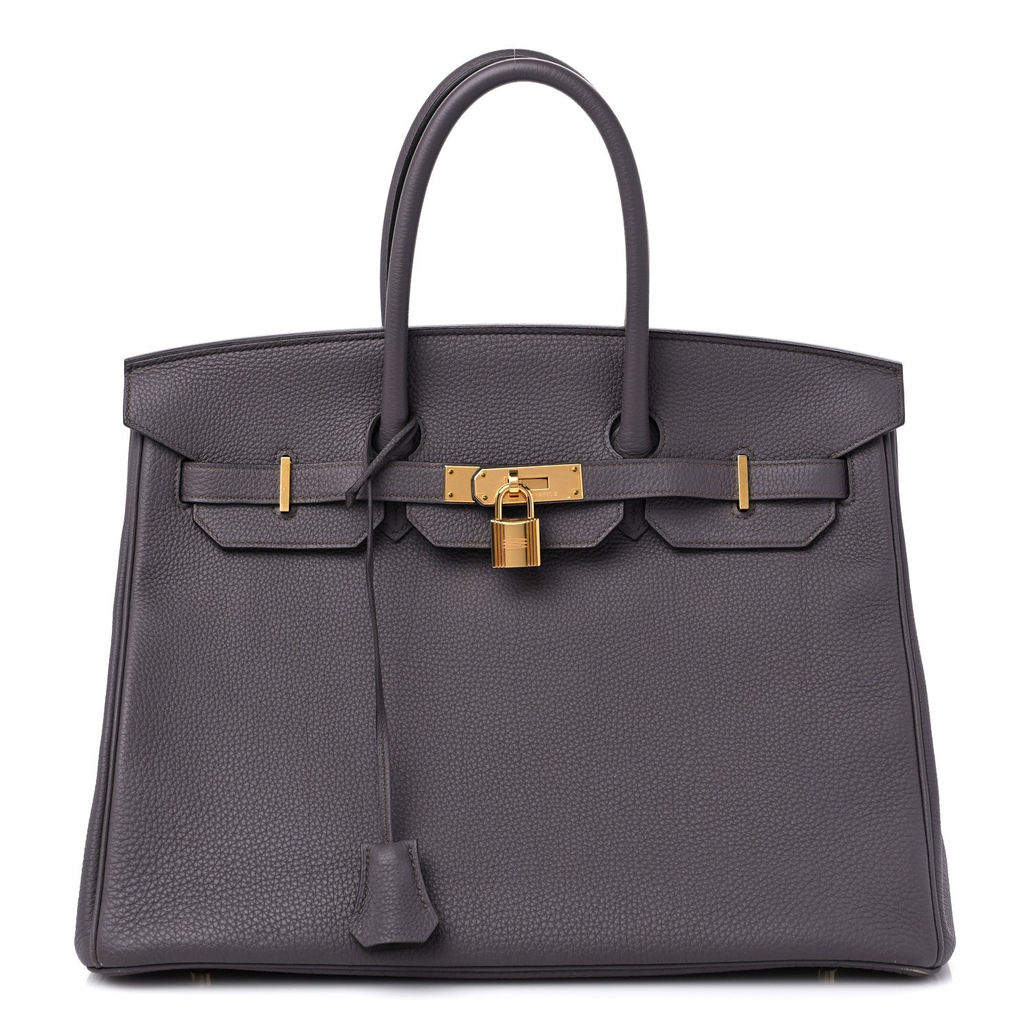 Hermes Togo Birkin 35 Etain 1 of 12