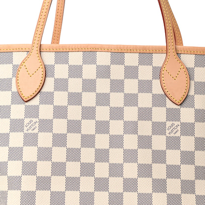 Louis Vuitton Damier Azur Neo Neverfull GM Rose Ballerine 9 of 9