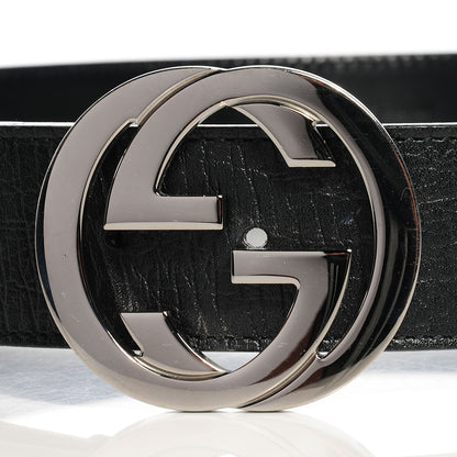 Gucci Leather Web GG Belt Black 80 32 2 of 3