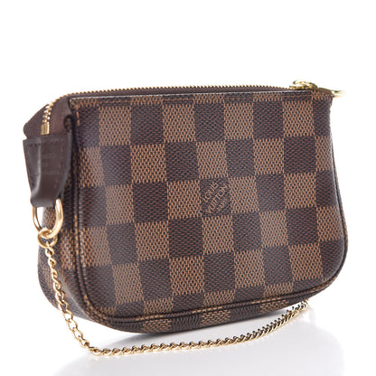 Louis Vuitton Damier Ebene Mini Pochette Accessories 3 of 7