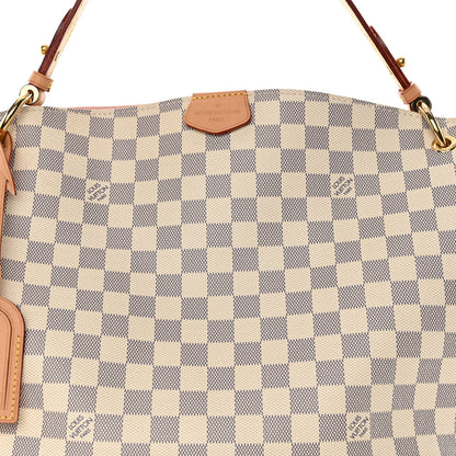 Louis Vuitton Damier Azur Graceful PM Rose Ballerine 7 of 9