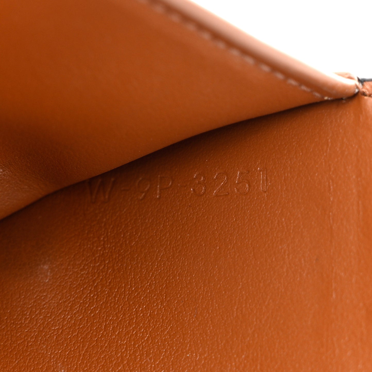 Canvas Triomphe Small Strap Wallet Tan