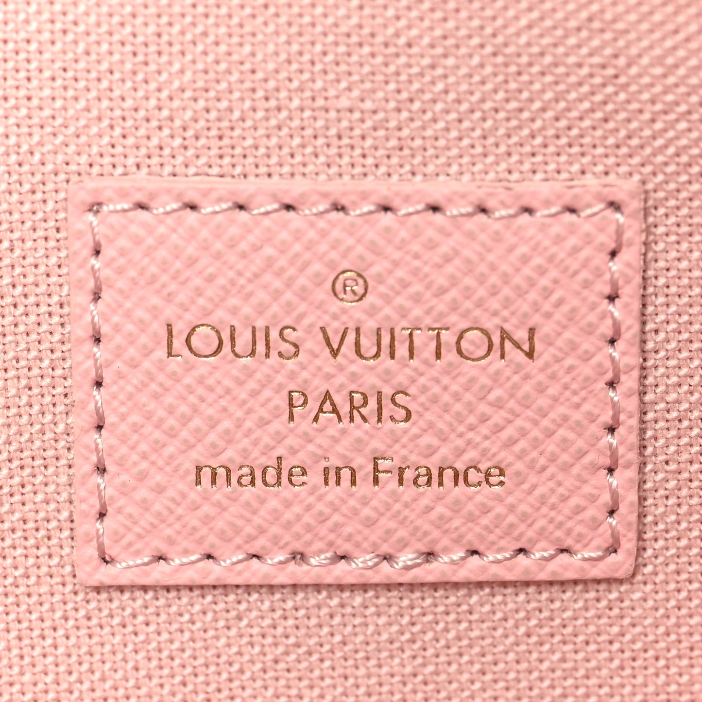 Damier Azur Calfskin Pochette Felicie Eau de Rose