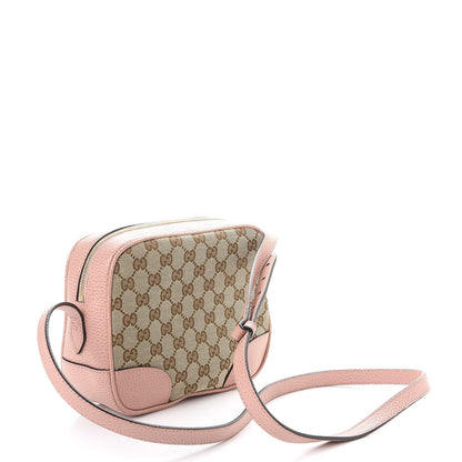 Gucci Monogram Mini Bree Messenger Bag Beige Soft Pink 3 of 8