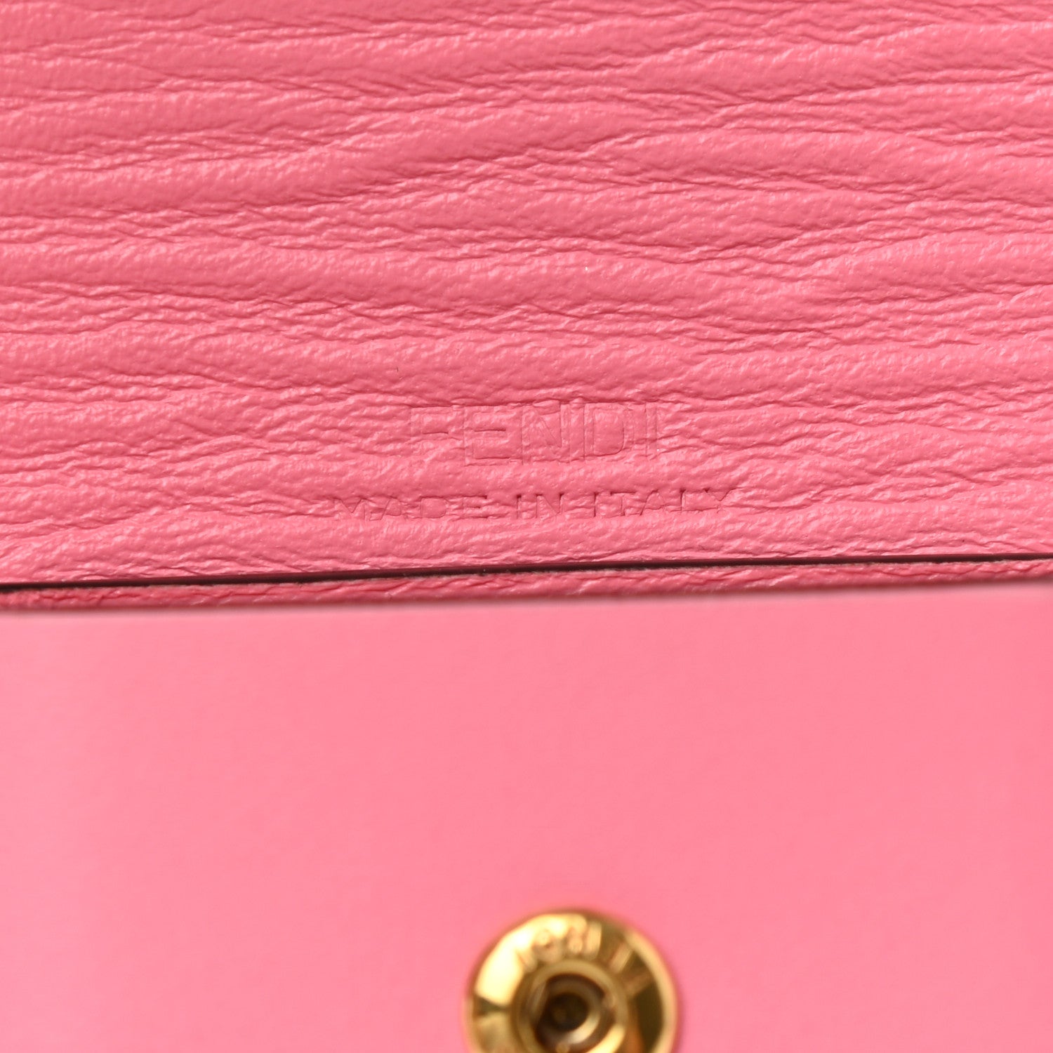 Fendi Vitello King Logo Pico Baguette Strap Airpods Pro Case Pink 6 of 6