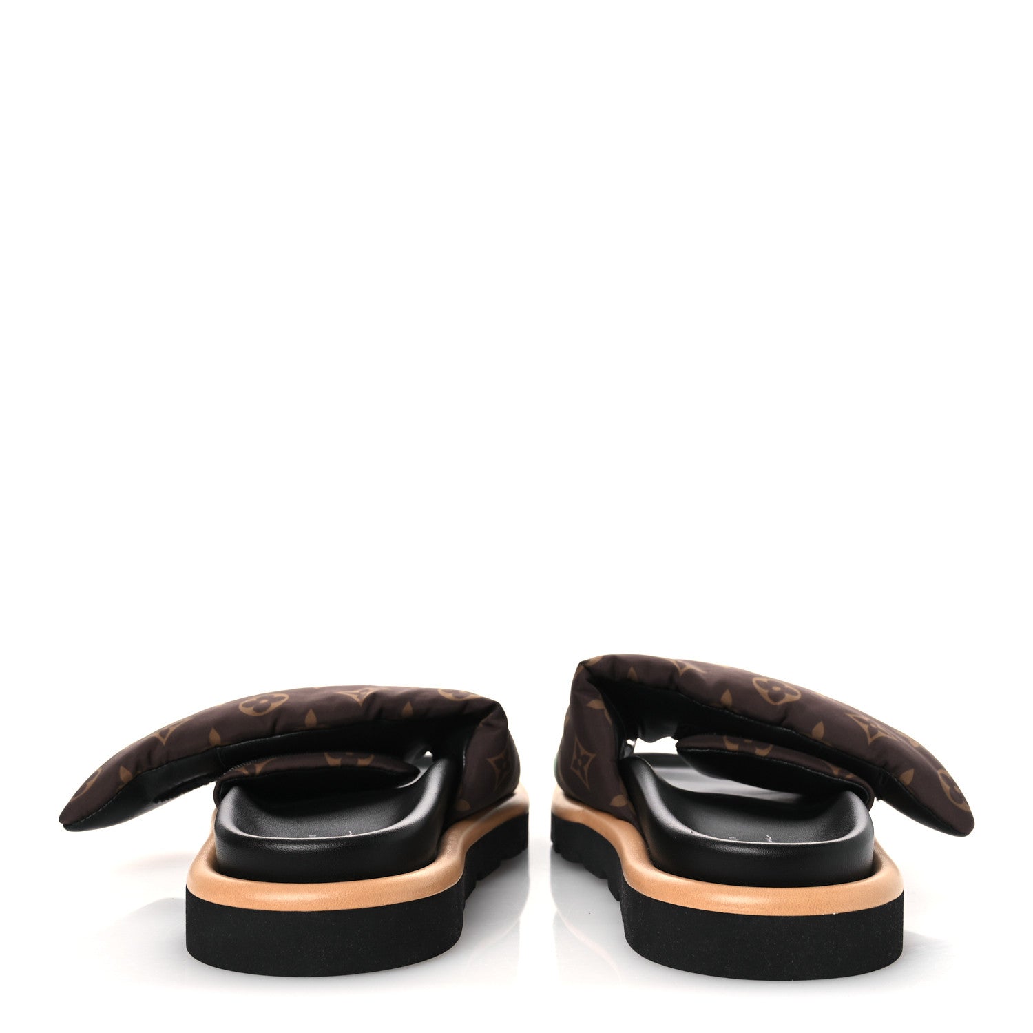 Louis Vuitton LV X YK Nylon Monogram Pumpkins Pool Pillow Comfort Mule 40 6 of 10