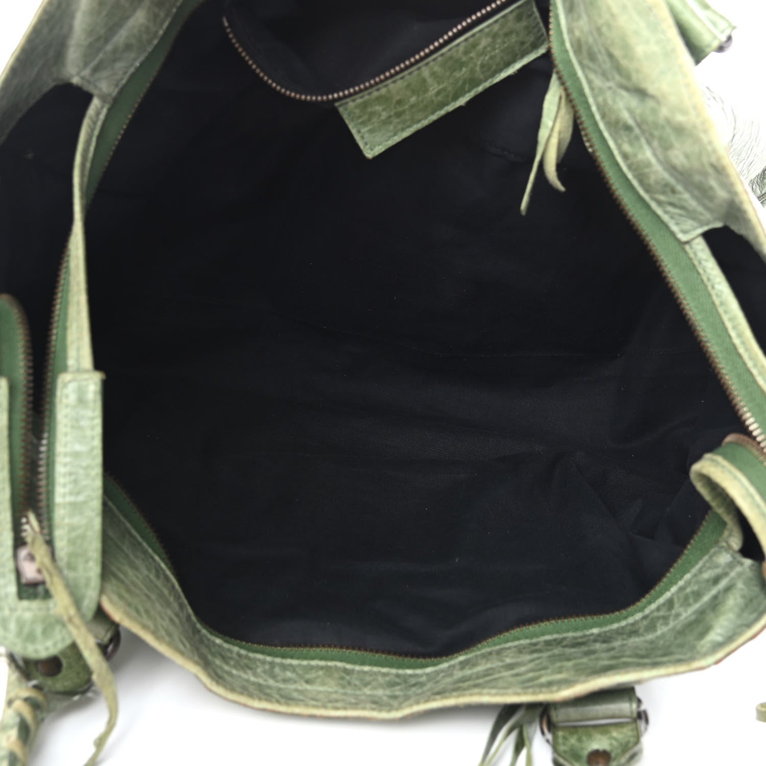 Balenciaga Agneau Classic Hardware Part Time Vert Militaire 5 of 10