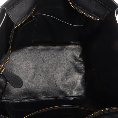 Celine Smooth Calfskin Mini Luggage Black 5 of 9