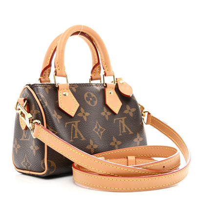 Louis Vuitton Monogram Nano Speedy Bandouliere 3 of 11