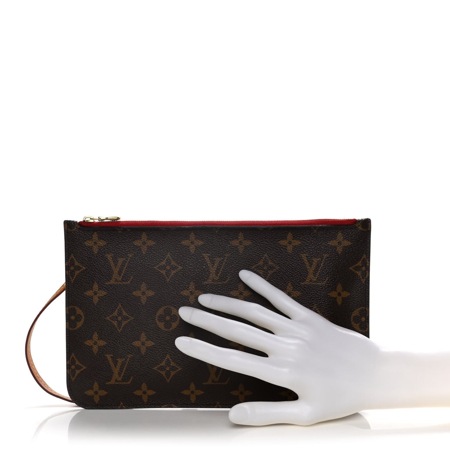 Monogram Neverfull MM GM Pochette Cherry