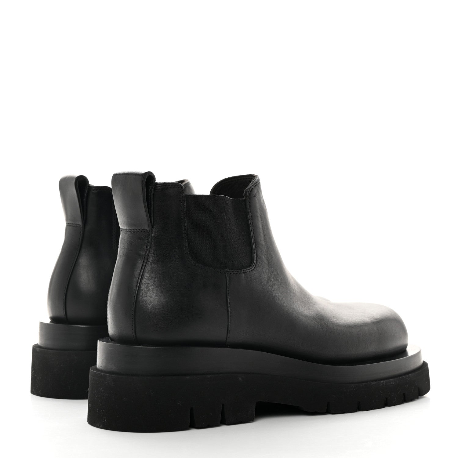 Bottega Veneta Calfskin The Lug Chelsea 55mm Cropped Boots 36.5 Black 4 of 7