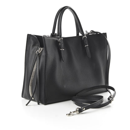 Balenciaga Veau Papier A6 Zip Around Tote Black 3 of 10