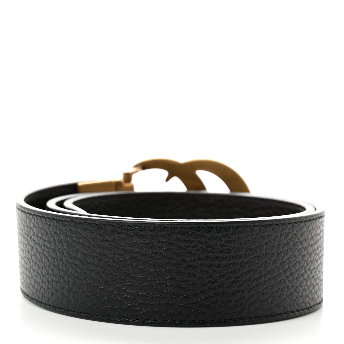 Calfskin Double G Reversible 37mm Belt 70 28 Black Cocoa