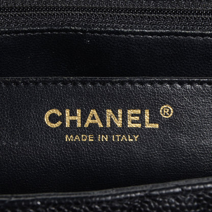 Chanel Caviar Jumbo Single Flap Black 7 of 8