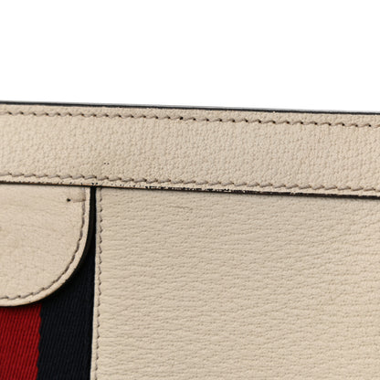 Gucci Textured Calfskin Web Small Ophidia Chain Shoulder Bag Mystic White 15 of 19