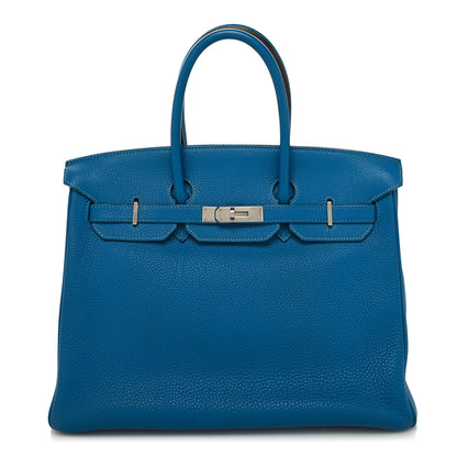 Hermes Togo Birkin 35 Mykonos 1 of 13