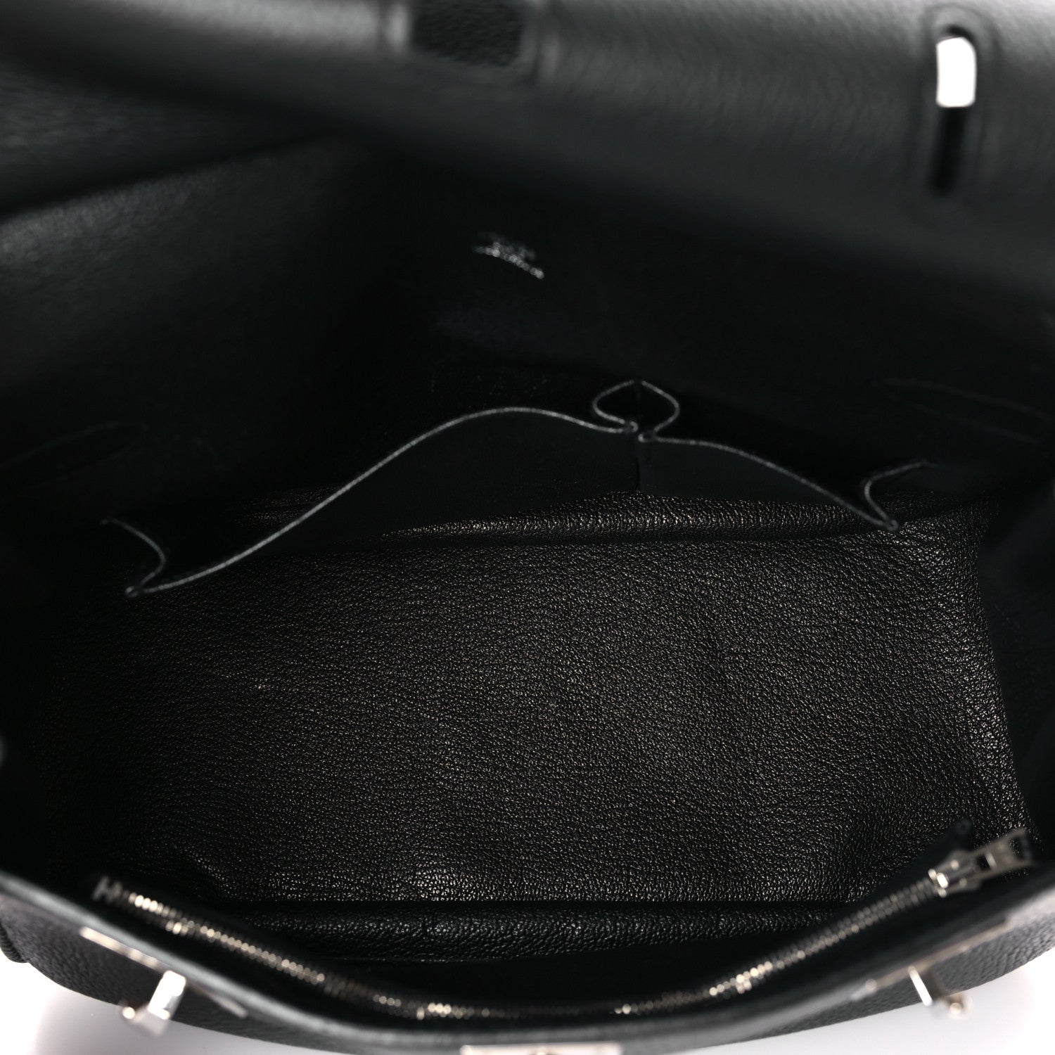Hermes Taurillon Clemence Jypsiere 28 Black 5 of 9