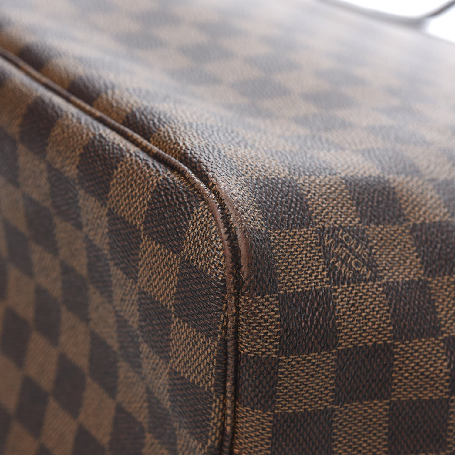 Louis Vuitton Damier Ebene Neverfull MM 18 of 19