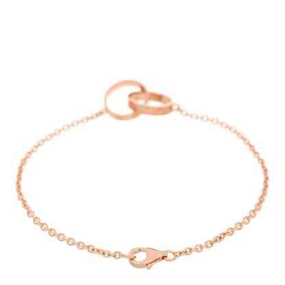 Cartier 18K Pink Gold Interlocking LOVE Bracelet 2 of 3